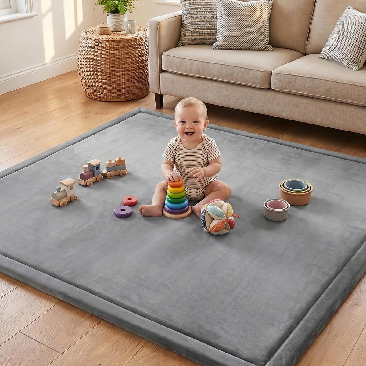 Padded Baby Play Mat — product reference